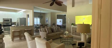 Área de sala de estar