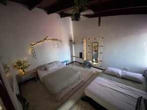 1 bedroom, iron/ironing board, Internet, bed sheets