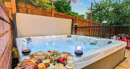 Asheville 6BR Retreat — Bowling Alley, Hot Tub, Sauna, Theater | Sleeps 16