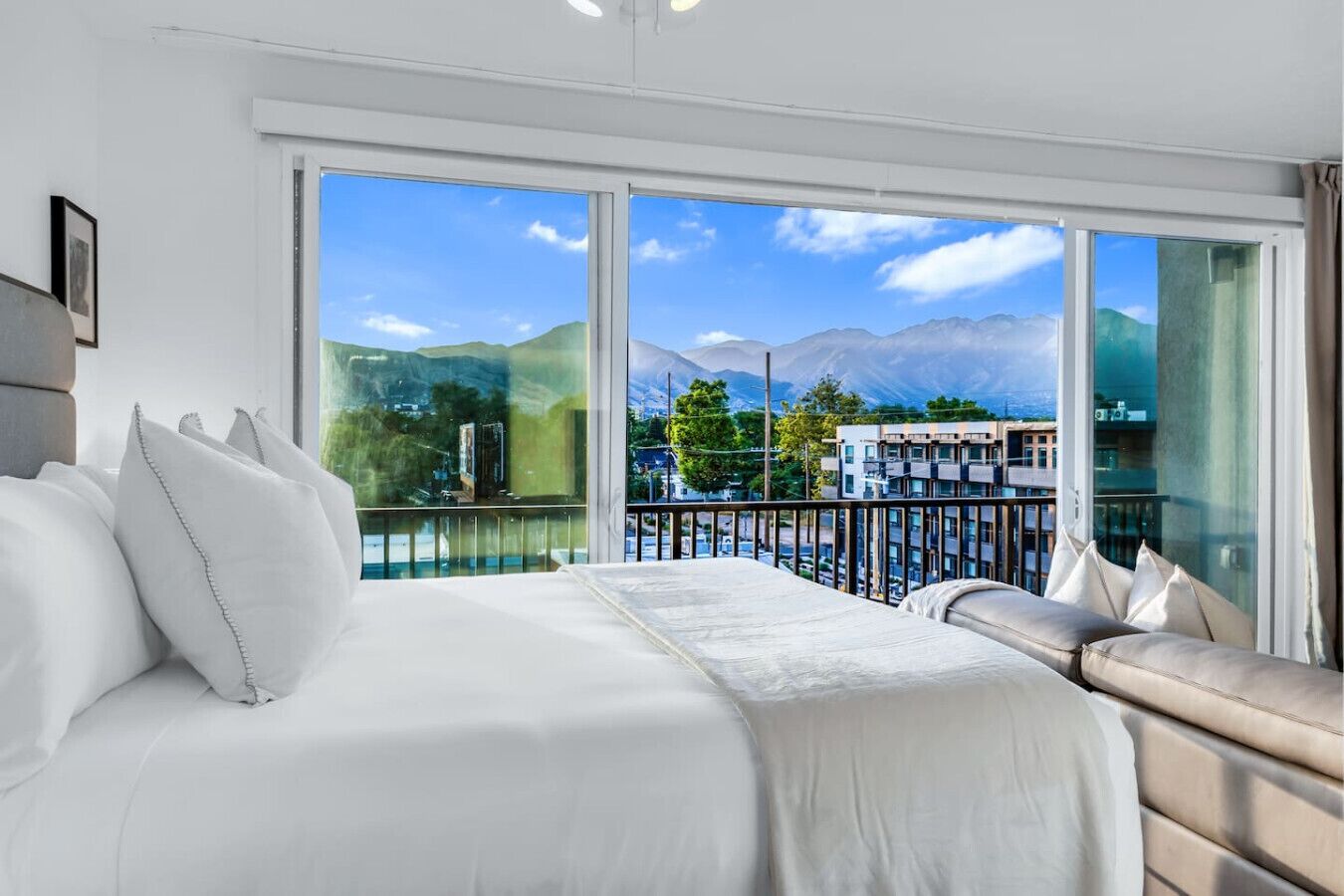 Desk, iron/ironing board, travel crib, free WiFi