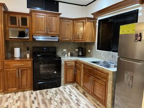 Microwave, oven, stovetop