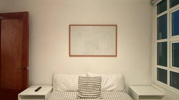 Family Apartment, City View | In-room safe, desk, laptop workspace, blackout drapes