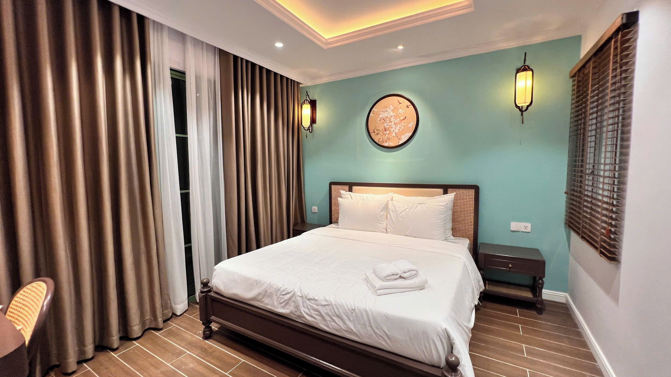 Villa Deluxe, 4 habitaciones, balcón, vistas al jardín | Escritorio, wifi gratis, ropa de cama