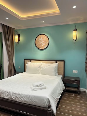 Deluxe Villa, 4 Bedrooms, Balcony, Garden View