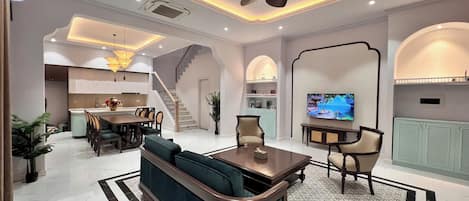 Televisión LED 60 pulgadas con canales de televisión por cable