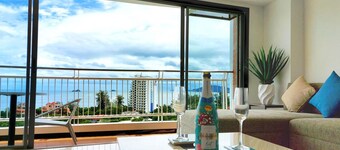 Panoramic Sea View Condo, 90m2, Hua Hin คอนโด หัวหิน 1bed/2bath/kitchen