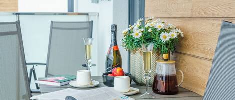 公寓, 小廚, 海濱 | 手提電腦工作空間、遮光窗簾/窗簾、免費 Wi-Fi