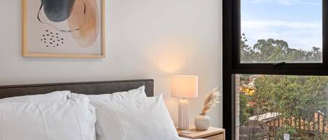 2 chambres, fer et planche Ă repasser, Wi-Fi, literie fournie