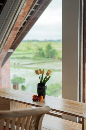 Deluxe Suite Room with Rice Field View | Ausblick vom Zimmer