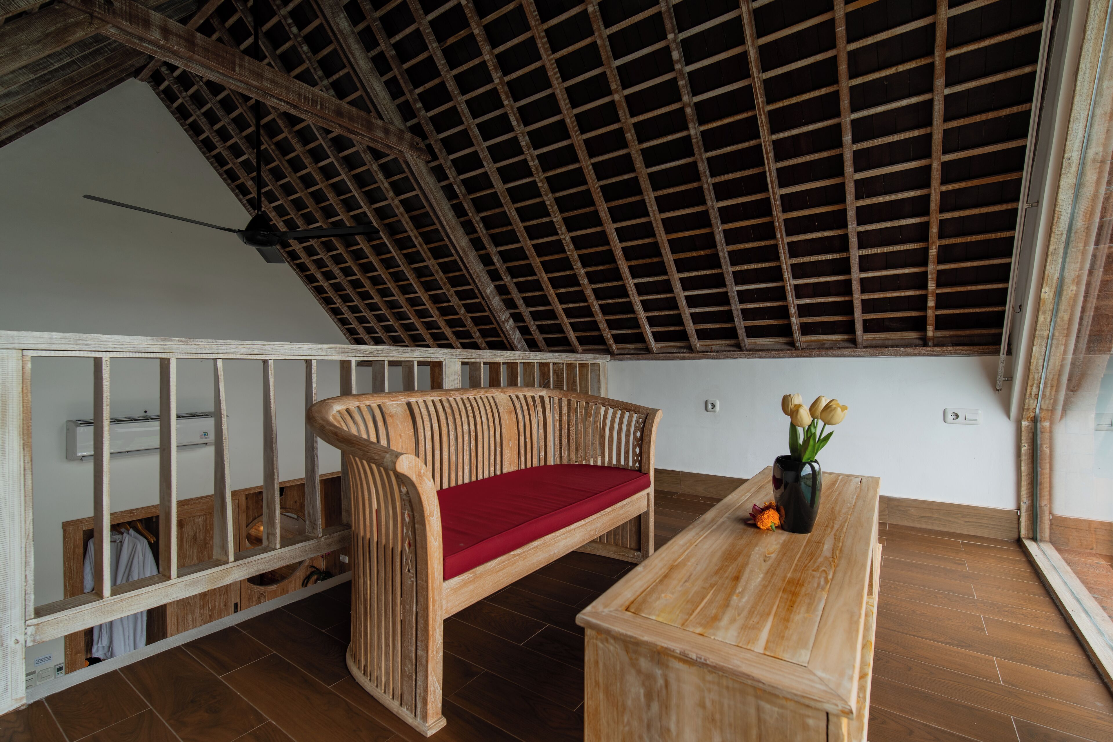 Deluxe Suite Room with Rice Field View | Terrasse/Patio