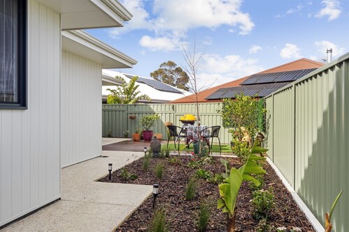 Relax in a beautiful setting and watch the sun go down from the deck.