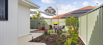 Relax in a beautiful setting and watch the sun go down from the deck.