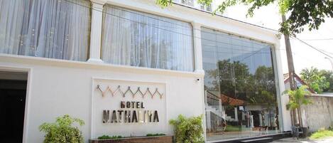 Fachada del alojamiento