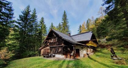 Idyllic cabin with sauna