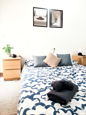 3 chambres, fer et planche à repasser, Wi-Fi gratuit, draps fournis