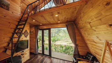 Bungalow Superior, balcone, vista valle | Una scrivania, Wi-Fi gratuito