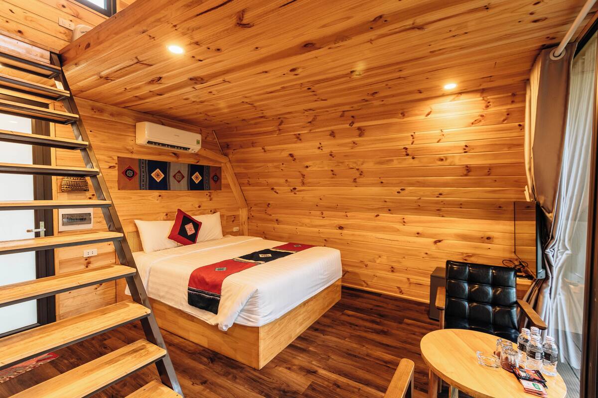 Bungalow superior, balcón, vista al valle | Escritorio y wifi gratis