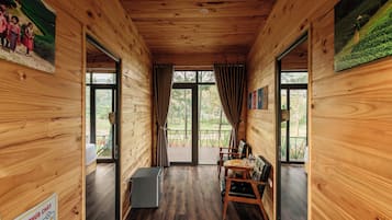 Bungalow Deluxe, balcon, vue vallée | Bureau, Wi-Fi gratuit