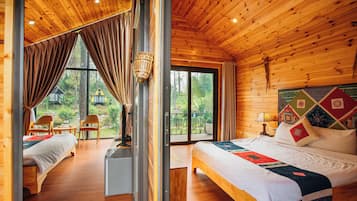 Bungalow Deluxe, balcon, vue vallée | Bureau, Wi-Fi gratuit
