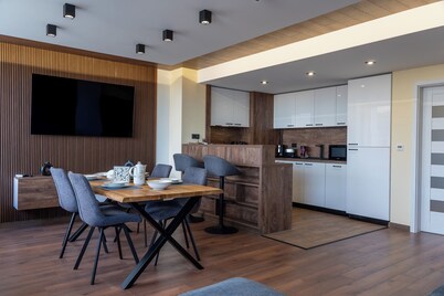 Welcoming apartment with AC in charming Gabrovo