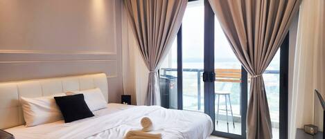 1 soverom, strykejern/-brett, internettilgang og sengetøy