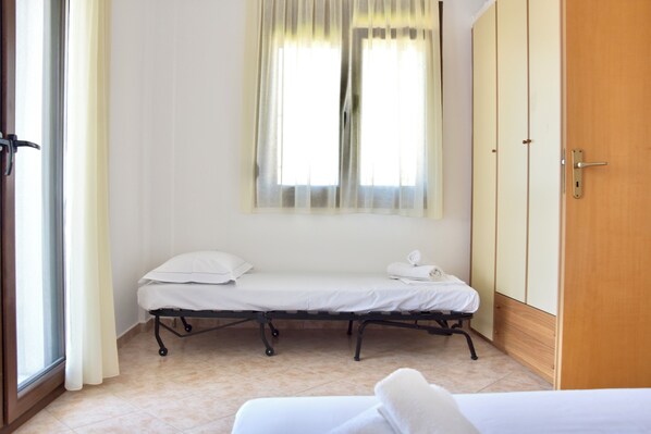 2 slaapkamers, internet, beddengoed
