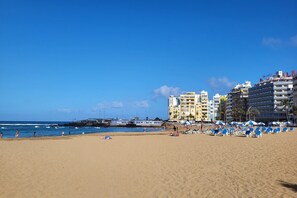 On the beach