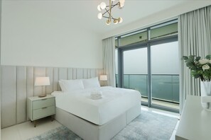 2 slaapkamers, een strijkplank/strijkijzer, gratis wifi, beddengoed