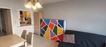 Studio apartment 100 meters from the beach at the sea in West Flanders