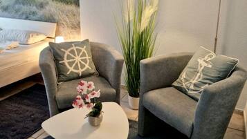 TV, DVD player, stereo