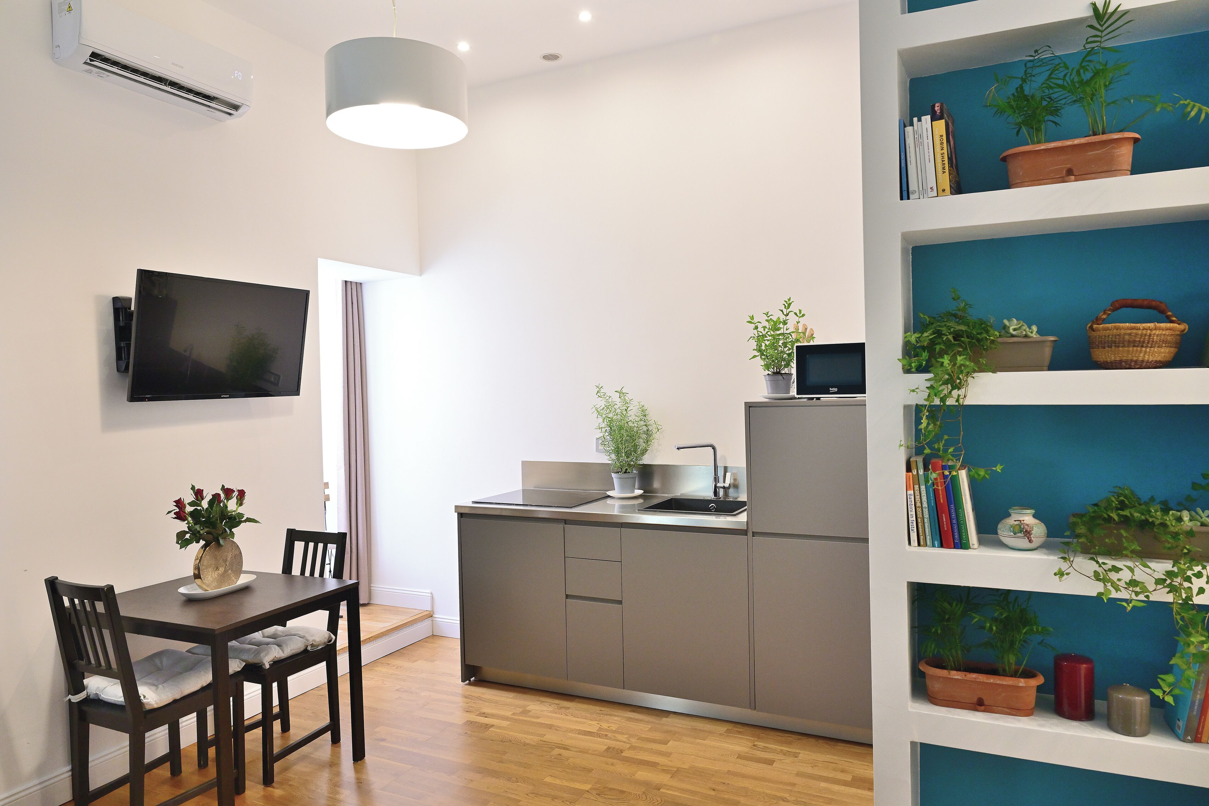 公寓 | 私人廚房 | 電冰箱、微波爐、爐台、洗碗機