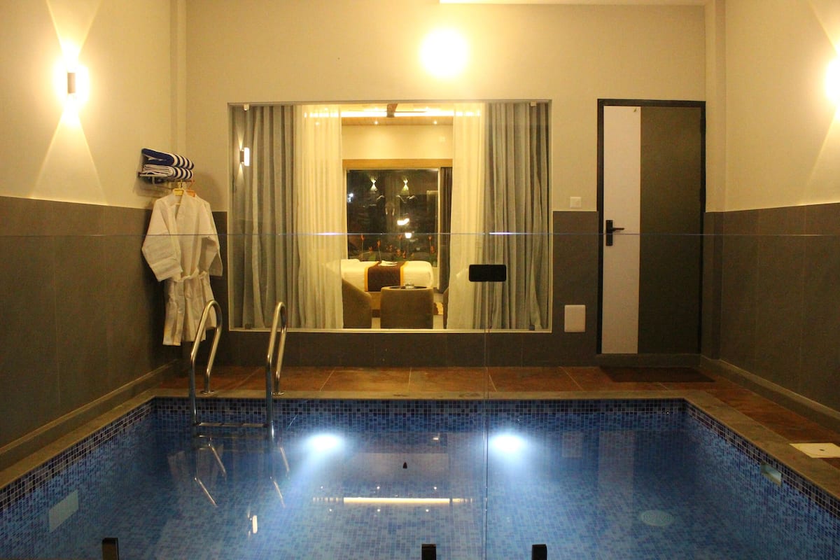 Honeymoon Double Room, Balcony, Pool View | Private pool