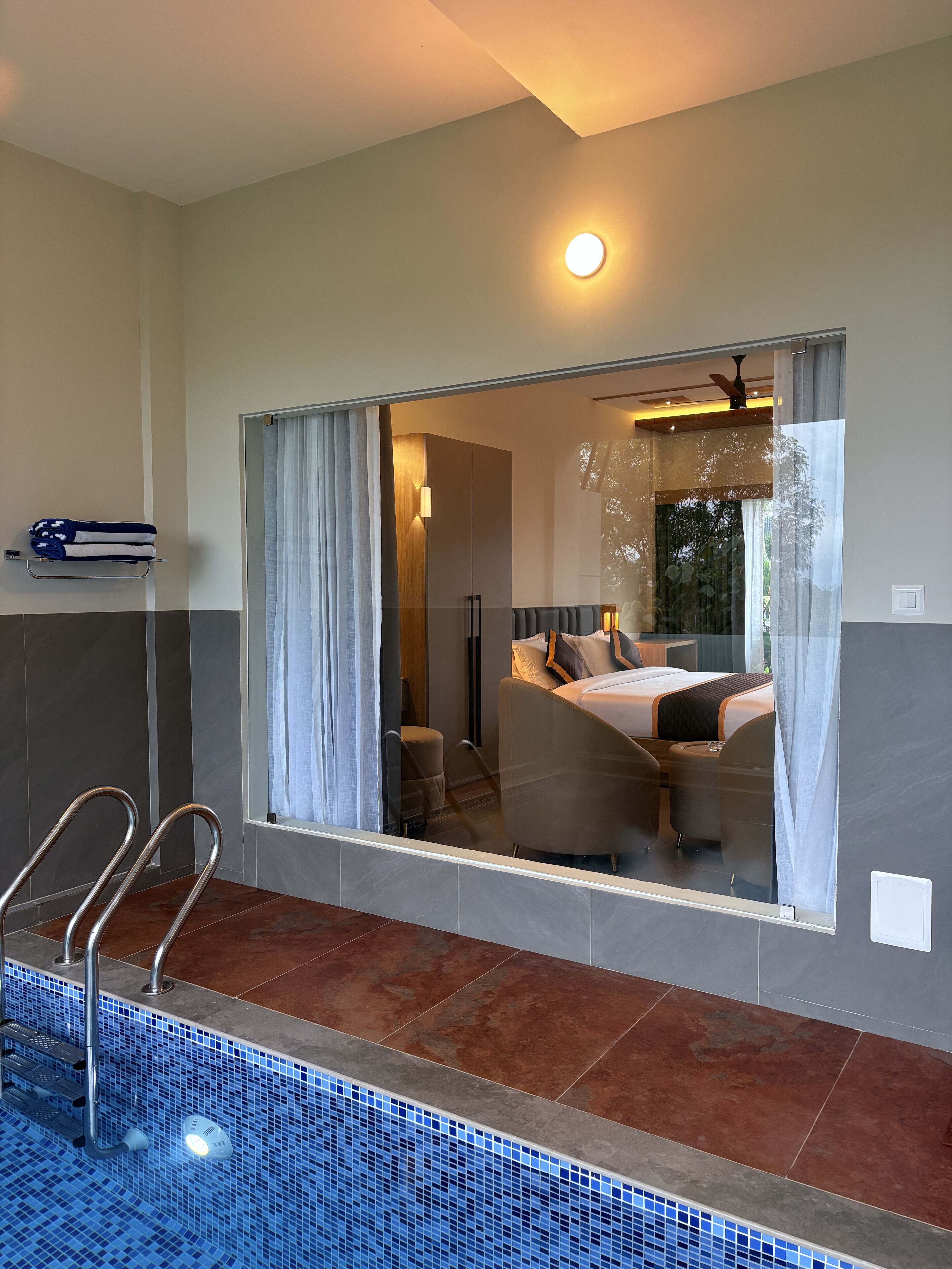 Honeymoon Double Room, Balcony, Pool View | Private pool