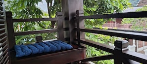 Standard Twin Room, City View | Terrace/patio