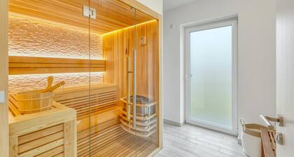 Modernes Ferienhaus mit Sauna