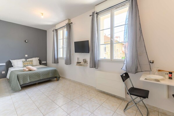 1 chambre, Wi-Fi, draps fournis