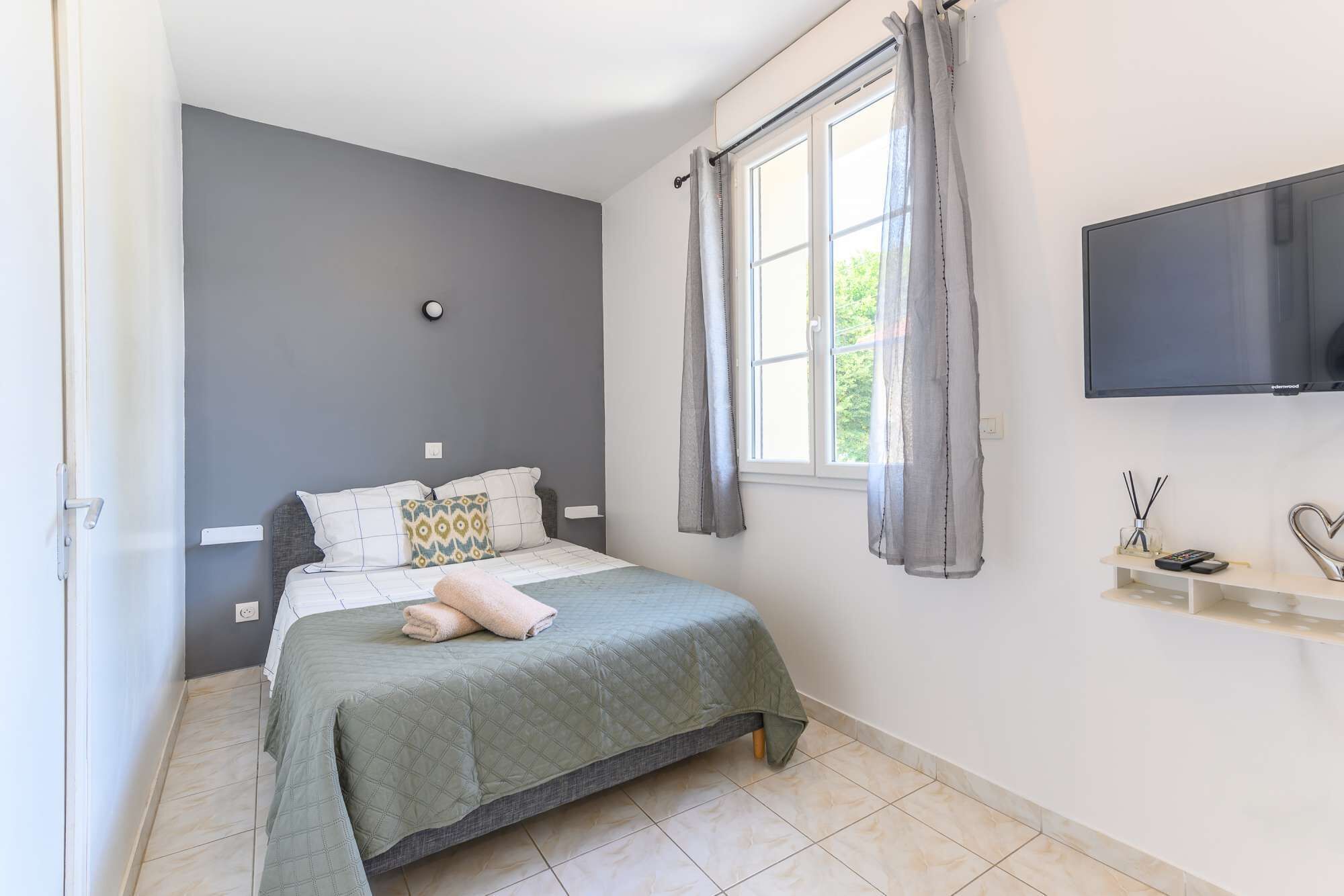 1 chambre, Wi-Fi, draps fournis