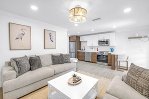 Smart TV, offices - NEW LISTING! The Village Breeze – 4BR/2BA, Pool, Walk to Beach & Siesta Key Village (2 Units) (Siesta Key)