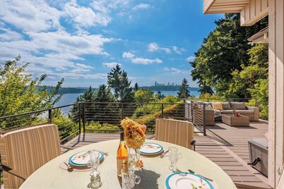 Bellevue 5,140 SqFt Villa , Water & City Views