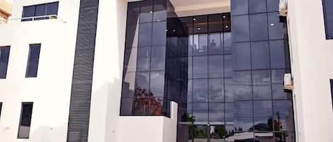 Fassade der Unterkunft