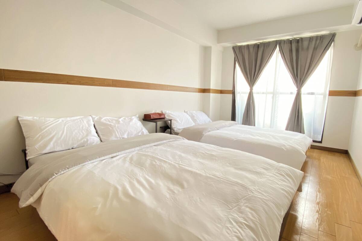 Appartement Ville, 4 chambres, vue ville | Bureau, espace de travail pour ordinateur portable, Wi-Fi gratuit