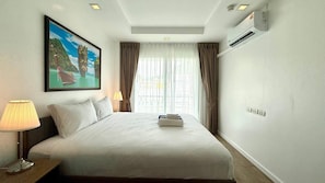 Appart'hôtel, 2 chambres, accessible aux personnes à mobilité réduite, balcon | 2 chambres