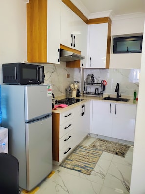 Microwave, oven, dishwasher