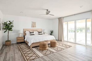 Desk, iron/ironing board, travel crib, WiFi