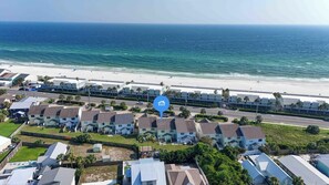 Exterior - Modern Coastal Luxury in this 2BR 2.5BA Townhouse Steps from the Sand! (Panama City Beach)
