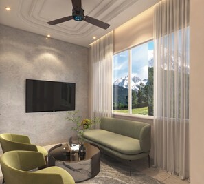 Deluxe Room | Premium bedding, in-room safe, desk, iron/ironing board