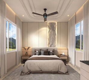 Deluxe Room | Premium bedding, in-room safe, desk, iron/ironing board