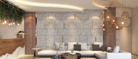 32-inch LED TV with cable channels, books, printers