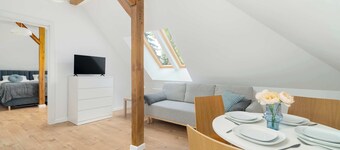 Bright Apartment in Poznan | Parking space