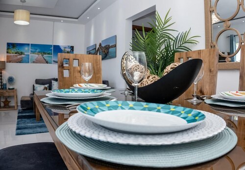 Family-friendly apartment in a quiet environment close to the sea ☺️